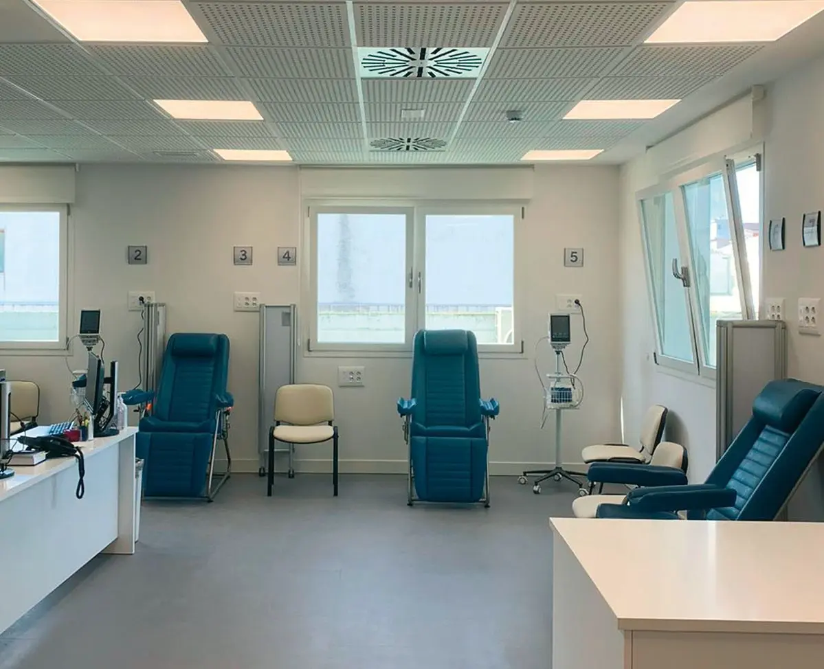 Hospital de Día para la realización de prueba de exposición a alimentos o medicamentos.