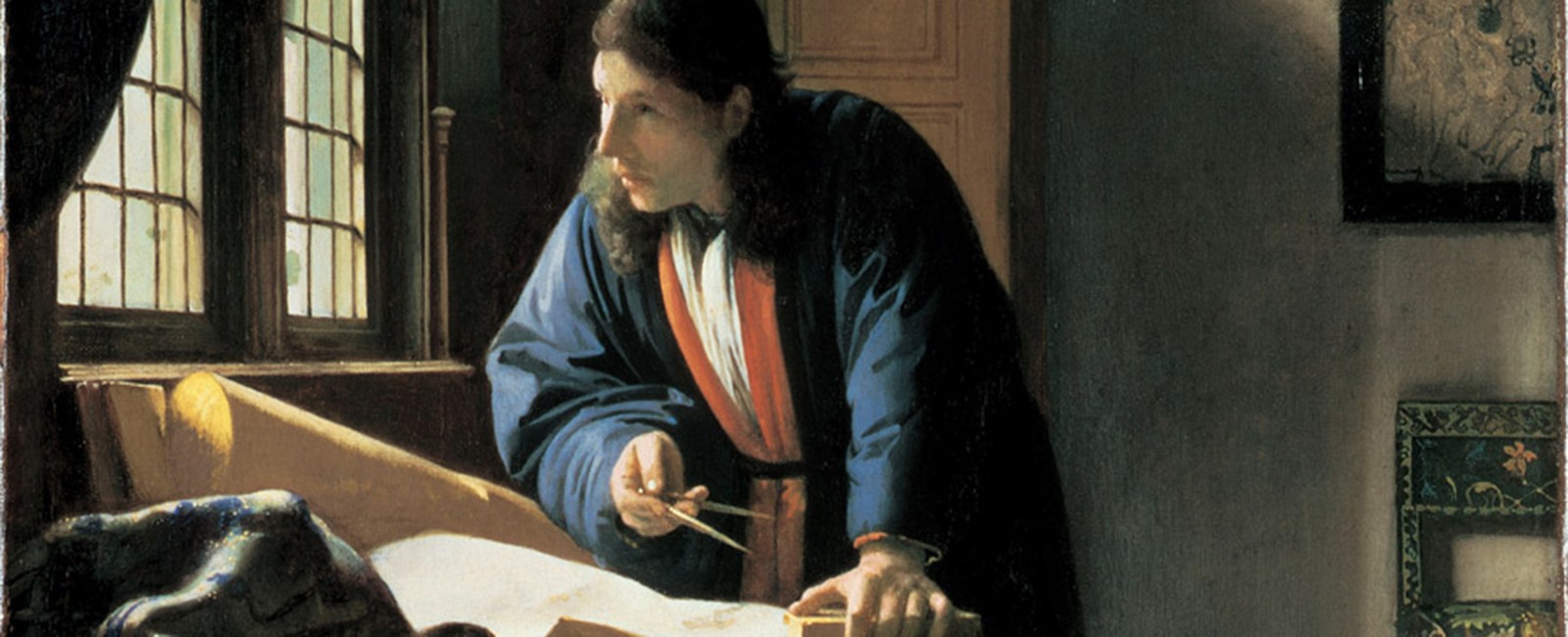 Imagen del cuadro El Geógrafo, de Vermeer