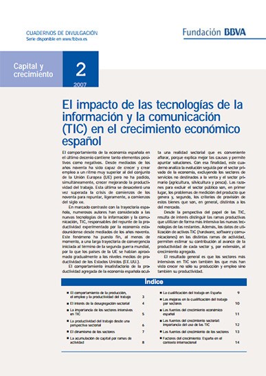 El impacto de las tecnologías de la información y la comunicación (TIC) en el crecimiento económico español
