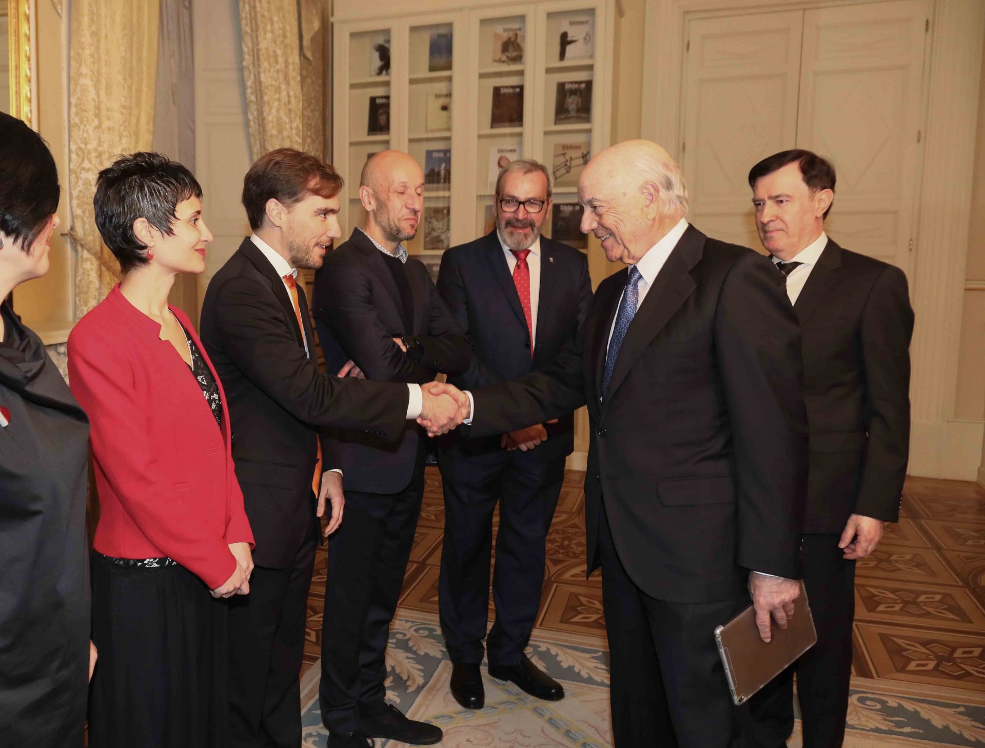Entrega de los Premios de Fisica Fundación BBVA-RSF 2018.KIKE PARA.
