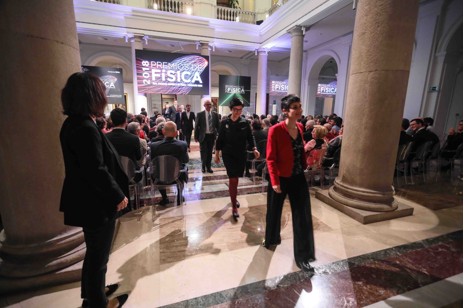 Entrega de los Premios de Fisica Fundación BBVA-RSF 2018.KIKE PARA.