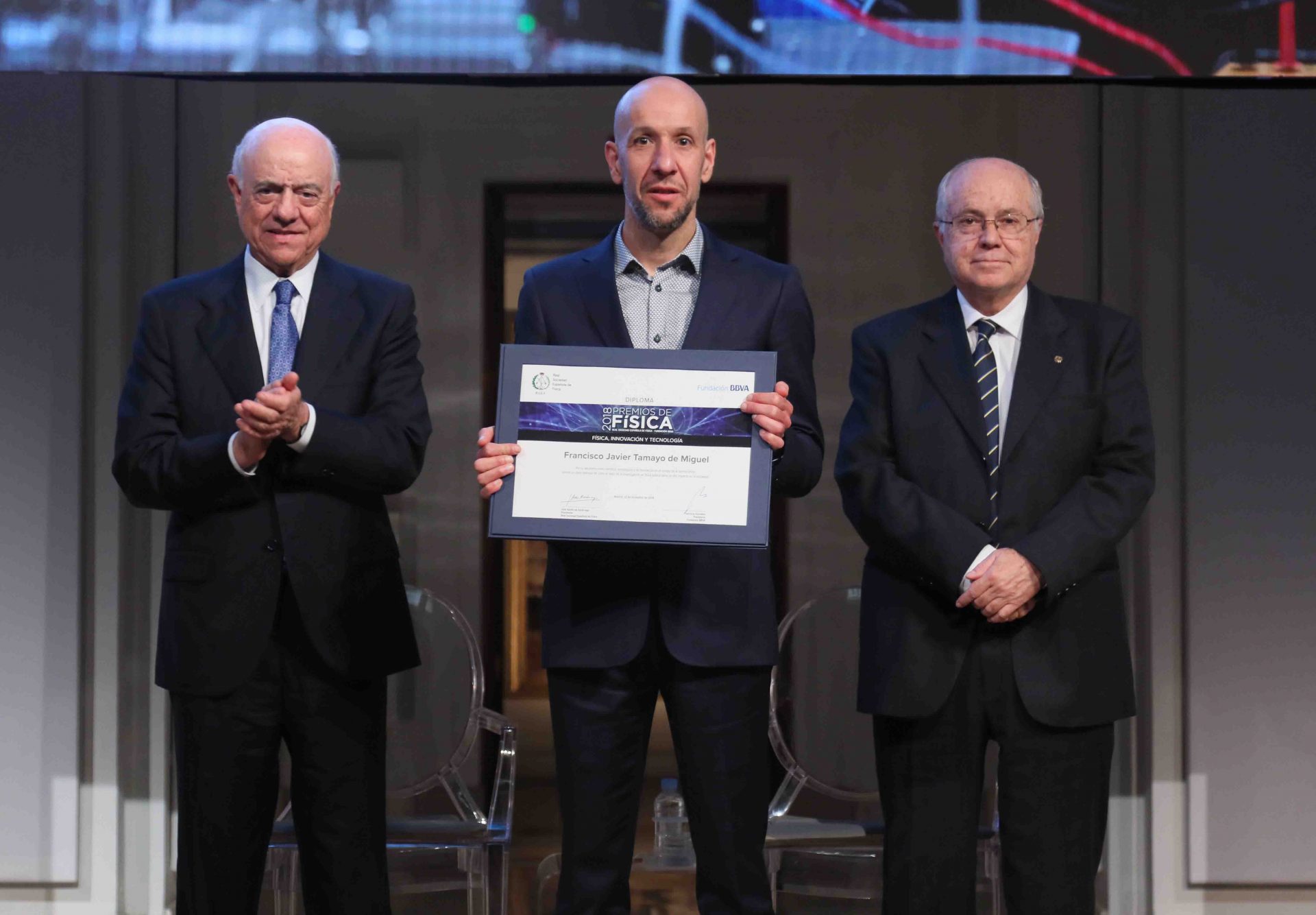 Entrega de los Premios de Fisica Fundación BBVA-RSF 2018.KIKE PARA.
