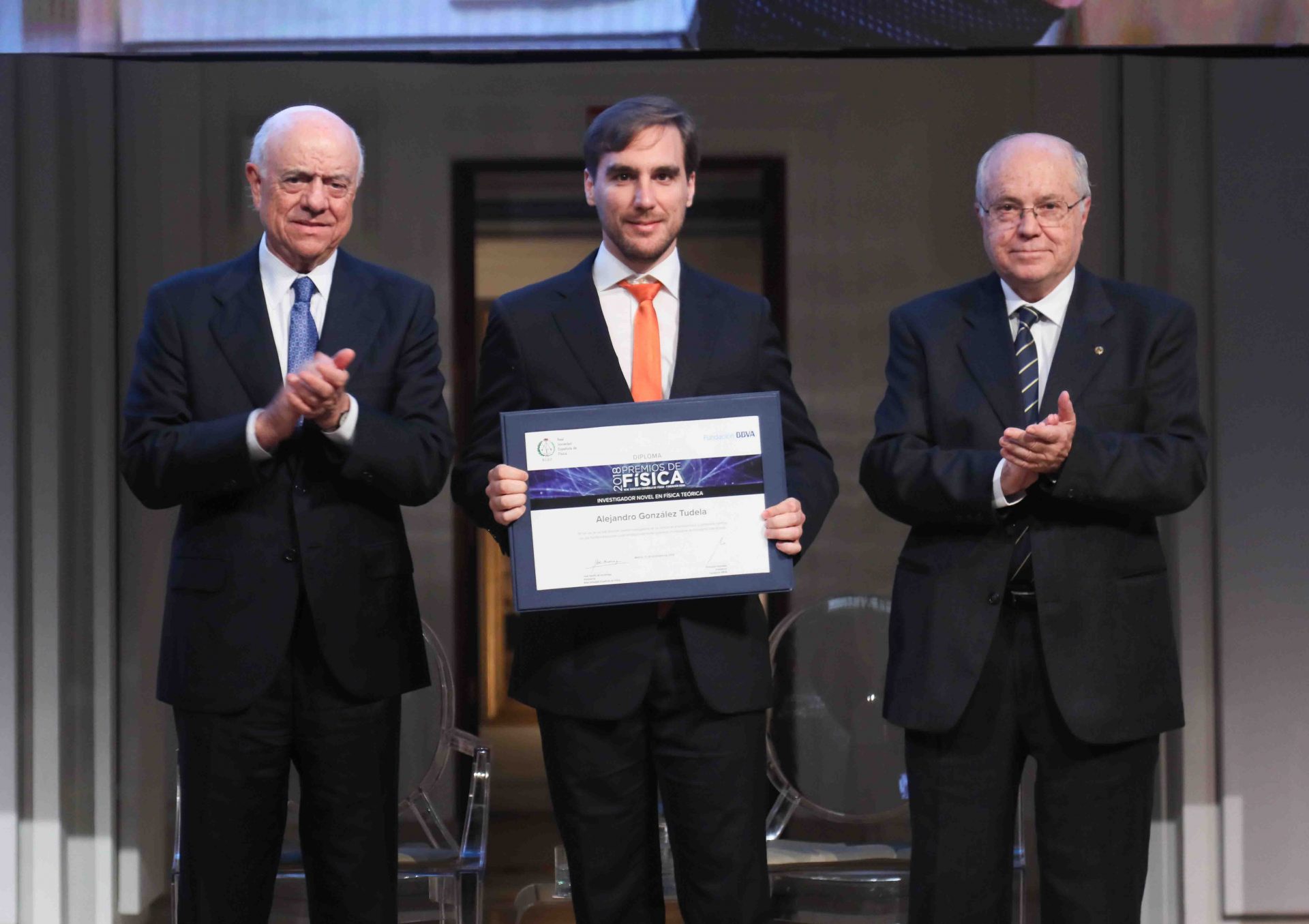 Entrega de los Premios de Fisica Fundación BBVA-RSF 2018.KIKE PARA.