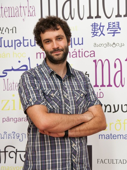 Xabier Garcia Martinez. Premios Real Sociedad Matemática Española - Fundación BBVA 2019