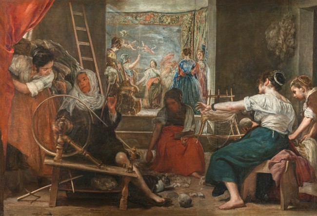 8.-Las-hilanderas,-Velázquez