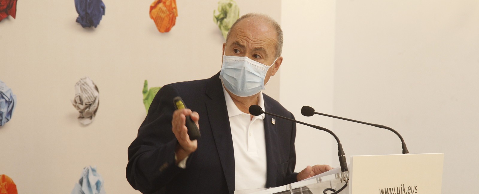 Antoni Trilla inaugura la 40º edición de los Cursos de Verano de la UPV/EHU con una conferencia sobre las lecciones de la pandemia