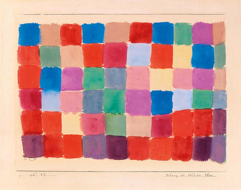 Paul Klee Klang der südlichen Flora [Sonido de la flora meridional] 1927. Colección particular, Barcelona
