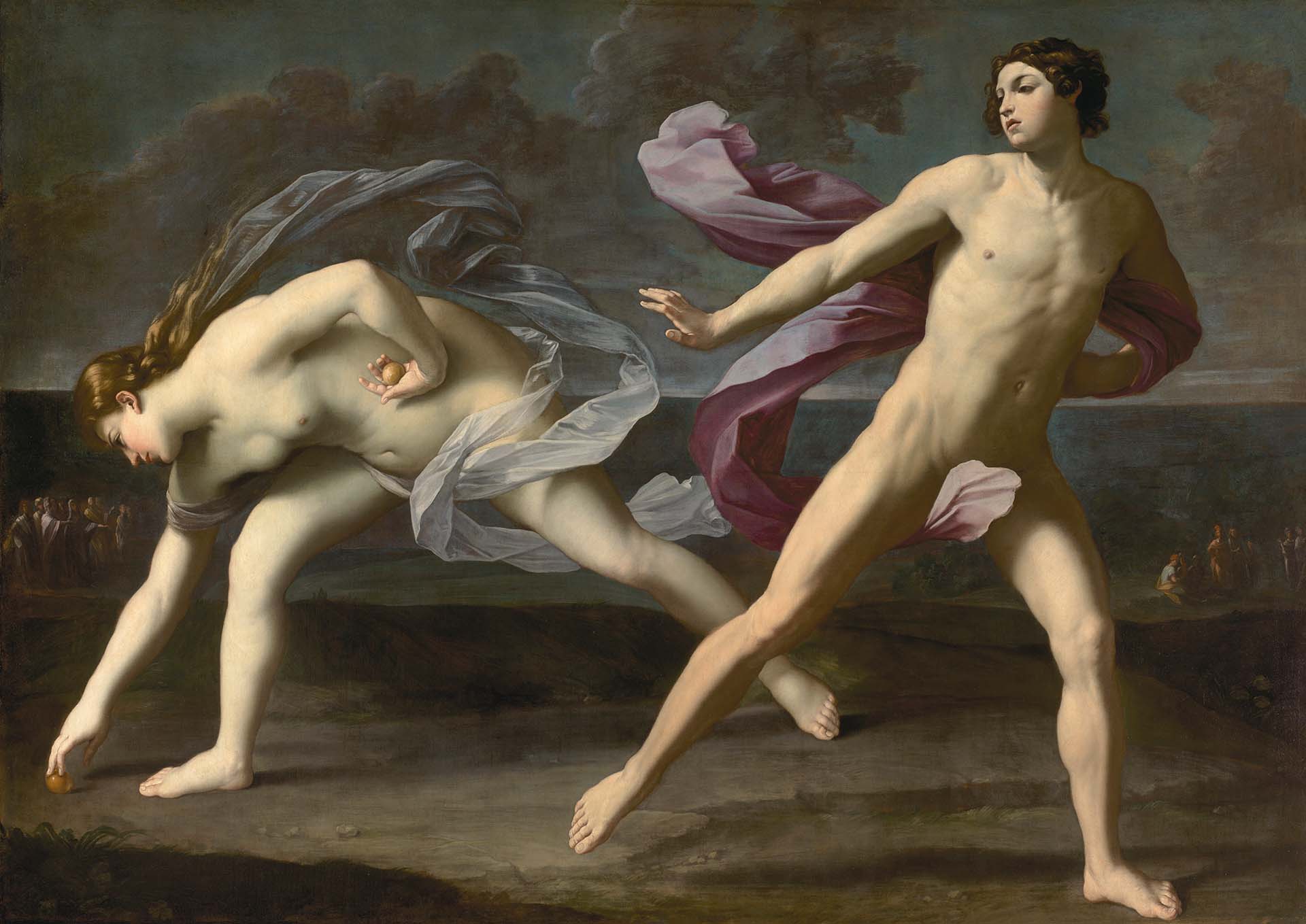 Hipómenes y Atalanta Guido Reni Óleo sobre lienzo, 206 x 279 cm h. 1618-19 Madrid, Museo Nacional del Prado