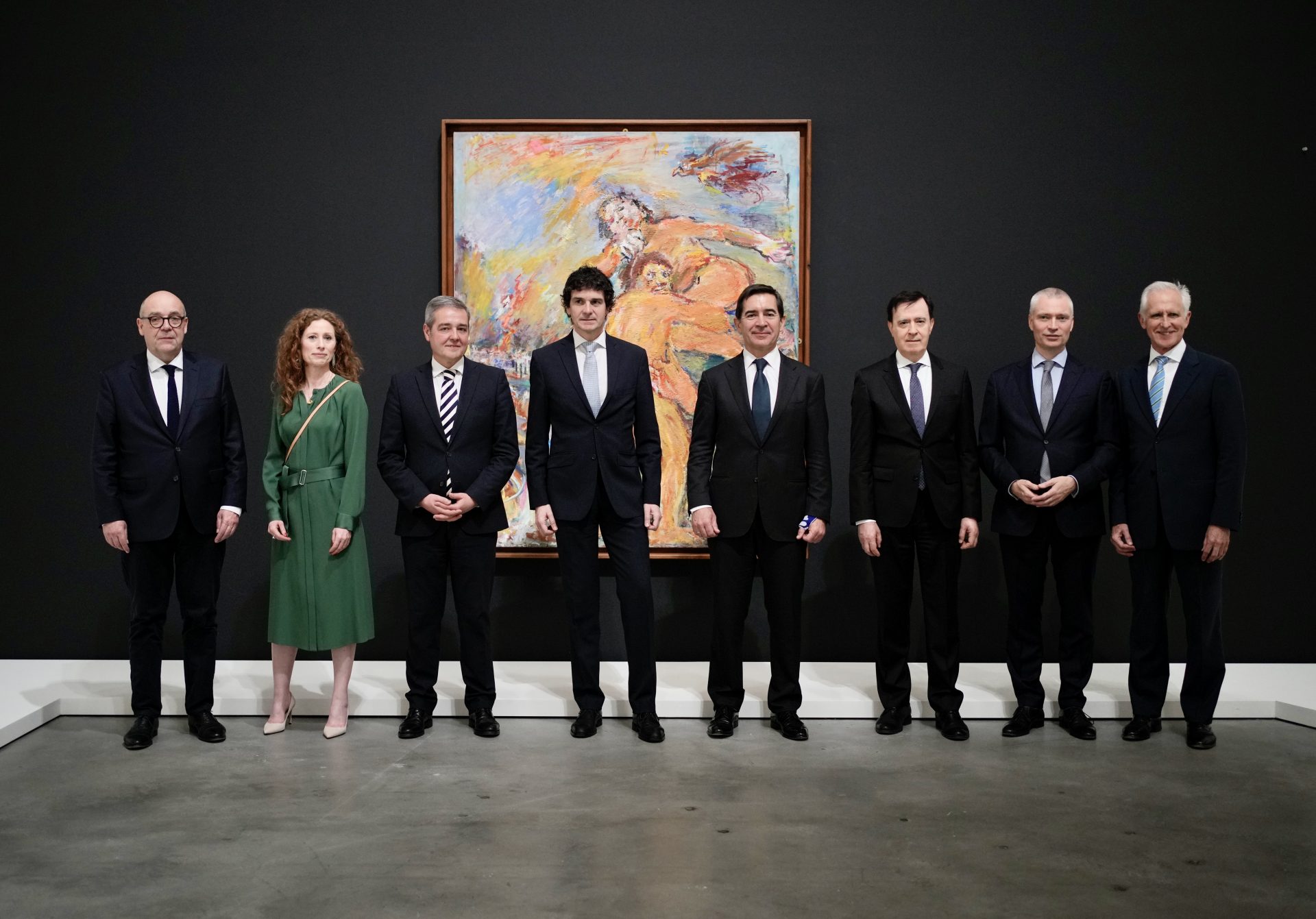 Inauguración de la exposición 2Oskar Kokoschka: Un rebelde de Viena" en el Museo Guggenheim de Bilbao