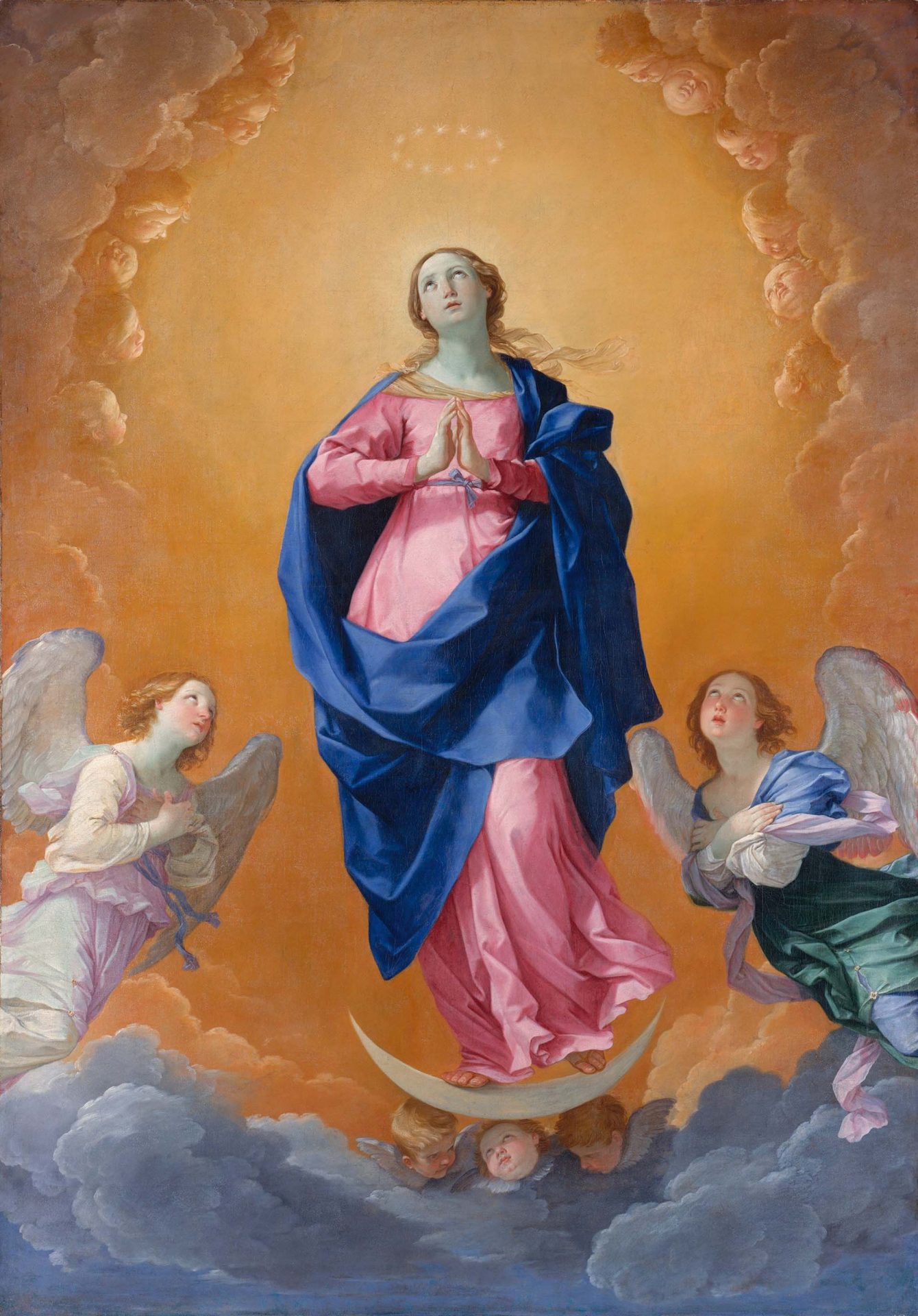 La Inmaculada Concepción Guido Reni Óleo sobre lienzo, 268 x 185,4 cm 1627 Nueva York, The Metropolitan Museum of Art, Victor Wilbour Memorial Fund