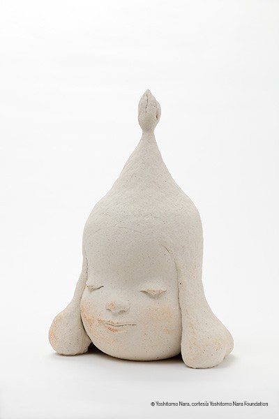 Yoshitomo Nara Pequeno pensador en el jardin