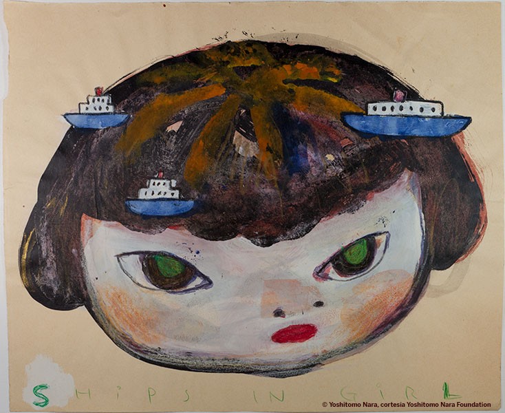 Yoshitomo Nara Ships in Girl