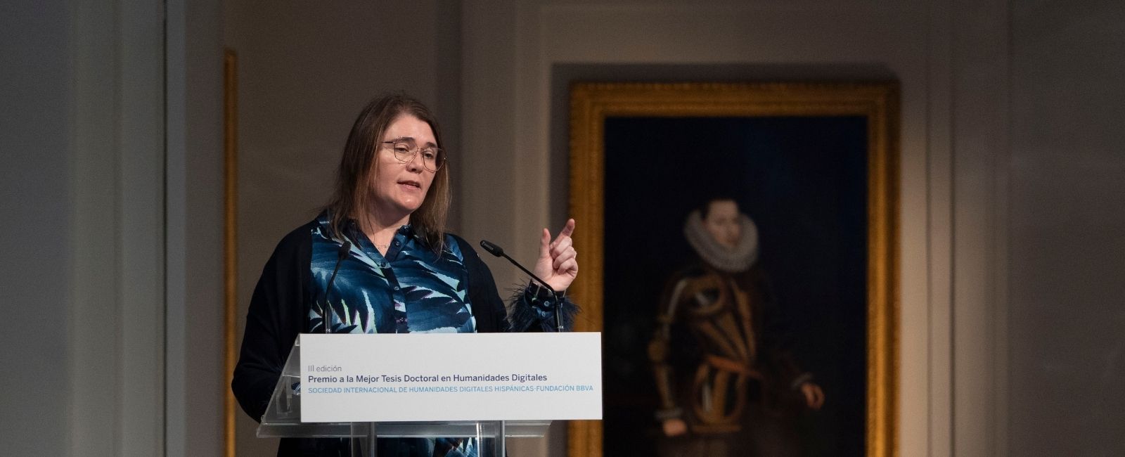 María José Ginzo Villamayor, III Premio a la Mejor Tesis Doctoral en Humanidades Digitales de la Sociedad HDH y la Fundación BBVA